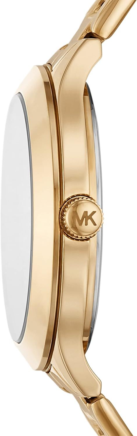 Michael Kors Slim Runway Women's Watch, Stainless Steel Bracelet Watch for Women