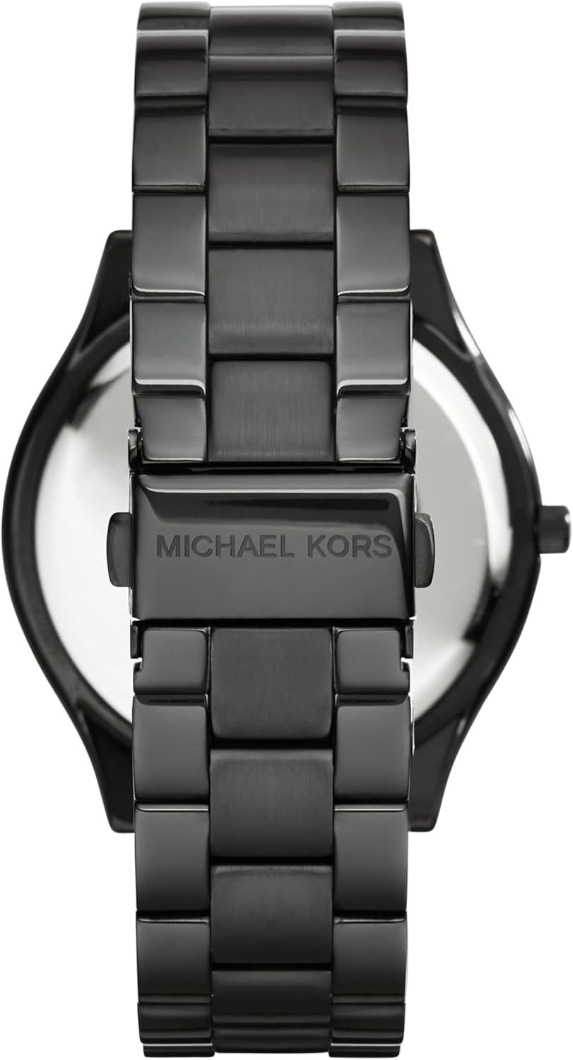 Michael Kors Slim Runway Women's Watch, Stainless Steel Bracelet Watch for Women