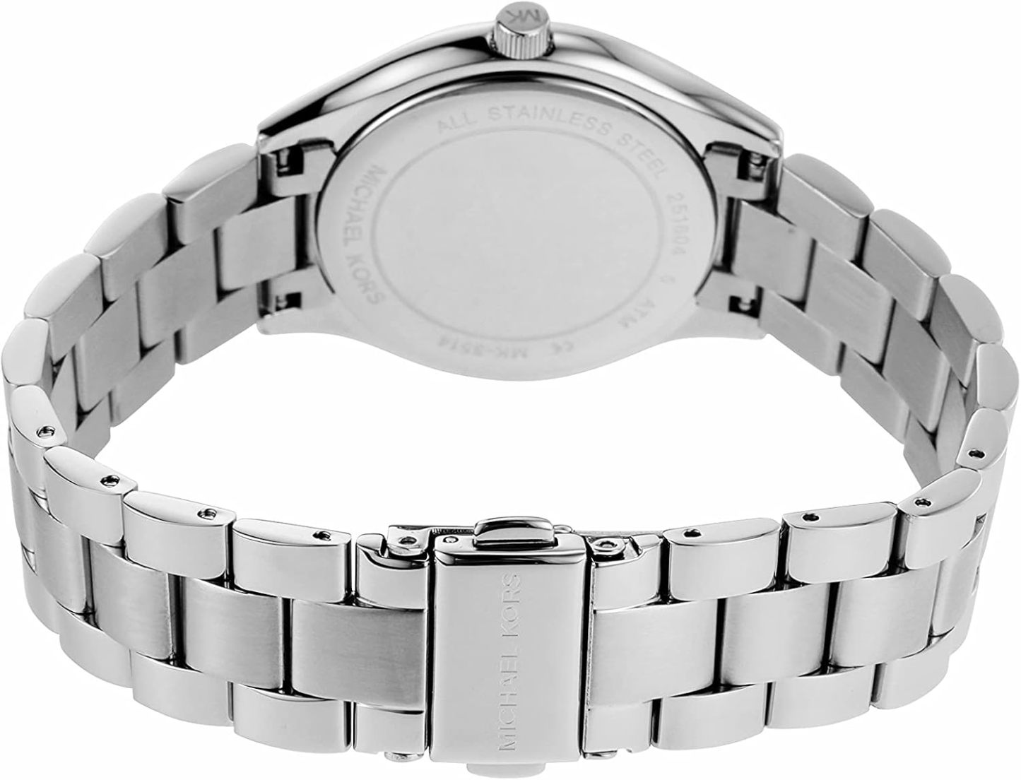 Michael Kors Slim Runway Women's Watch, Stainless Steel Bracelet Watch for Women