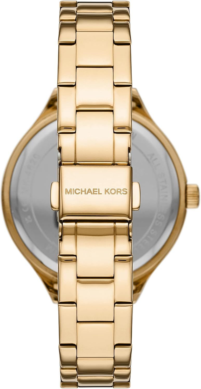 Michael Kors Slim Runway Women's Watch, Stainless Steel Bracelet Watch for Women
