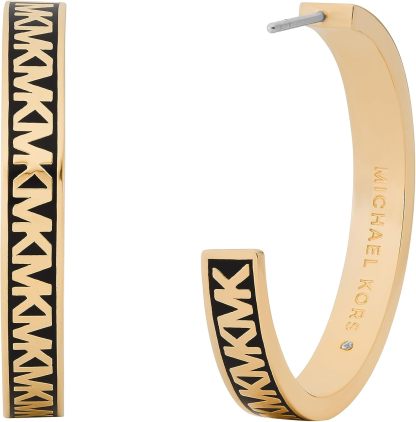 19 Styles - Michthtael Kors Gold-Tone Hoop Earrings for Women; Huggie Earrings for Women; Stainless Steel Earrings; Jewelry for Women