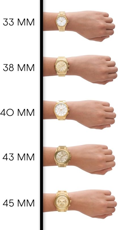 Michael Kors Slim Runway Women's Watch, Stainless Steel Bracelet Watch for Women