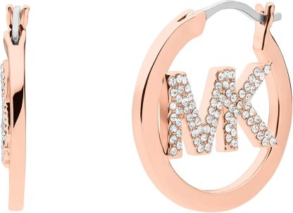 19 Styles - Michthtael Kors Gold-Tone Hoop Earrings for Women; Huggie Earrings for Women; Stainless Steel Earrings; Jewelry for Women