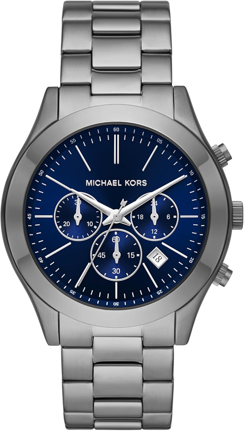 18 Styles - Michthtael Kors Oversized Slim Runway Men's Watch, Stainless Steel Watch for Men