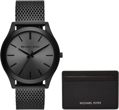 18 Styles - Michthtael Kors Oversized Slim Runway Men's Watch, Stainless Steel Watch for Men