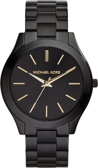Michael Kors Slim Runway Women's Watch, Stainless Steel Bracelet Watch for Women