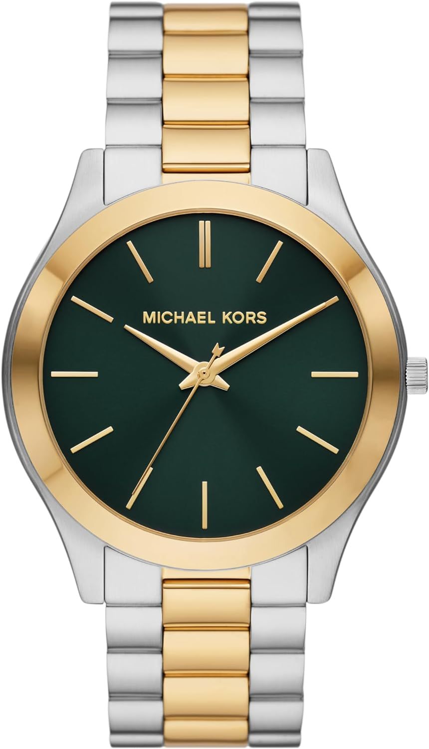 18 Styles - Michthtael Kors Oversized Slim Runway Men's Watch, Stainless Steel Watch for Men