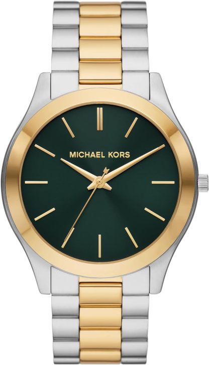18 Styles - Michthtael Kors Oversized Slim Runway Men's Watch, Stainless Steel Watch for Men