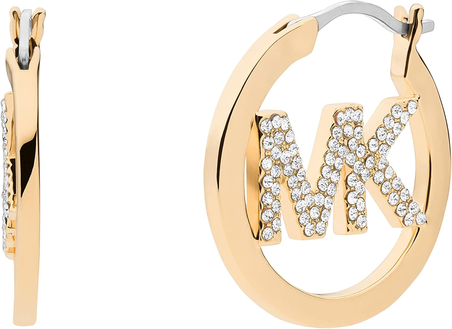 19 Styles - Michthtael Kors Gold-Tone Hoop Earrings for Women; Huggie Earrings for Women; Stainless Steel Earrings; Jewelry for Women