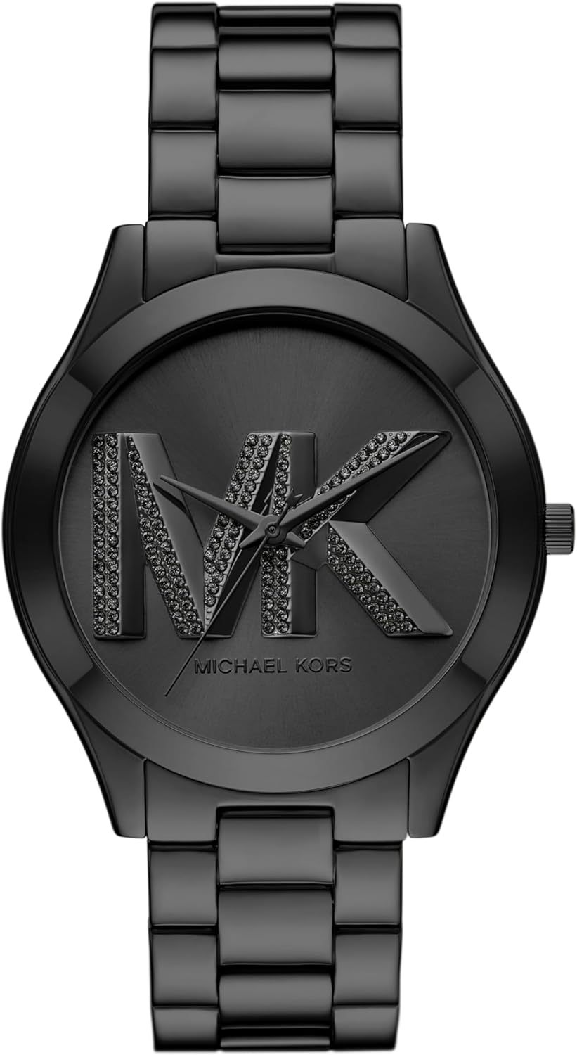 Michael Kors Slim Runway Women's Watch, Stainless Steel Bracelet Watch for Women