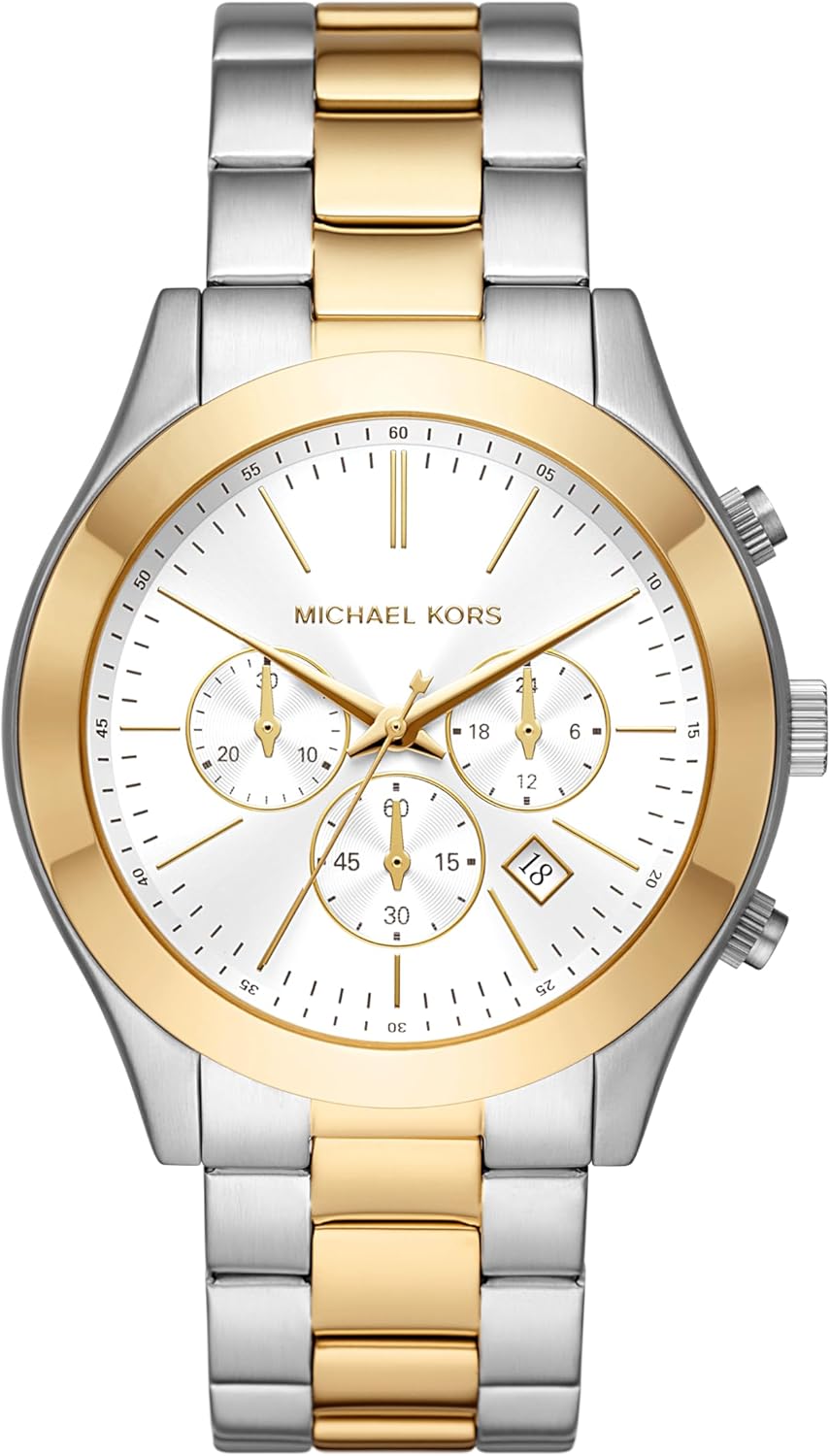 18 Styles - Michthtael Kors Oversized Slim Runway Men's Watch, Stainless Steel Watch for Men