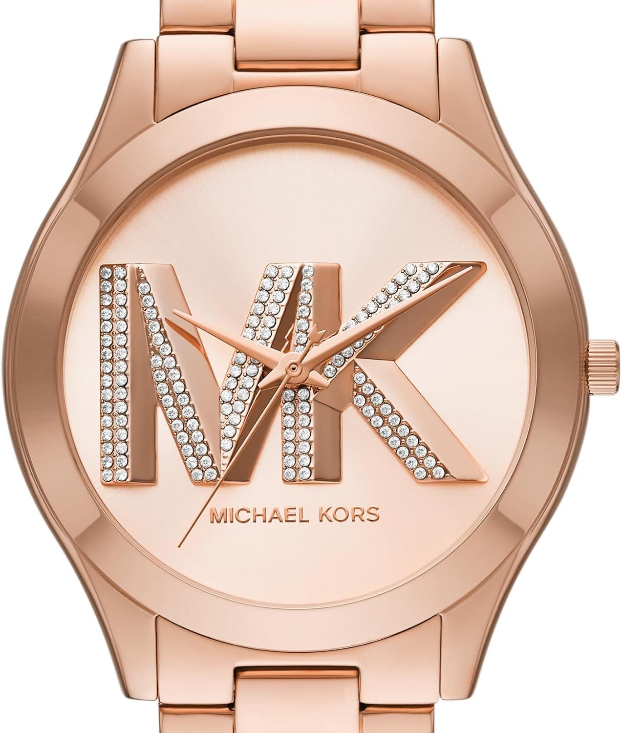 Michael Kors Slim Runway Women's Watch, Stainless Steel Bracelet Watch for Women