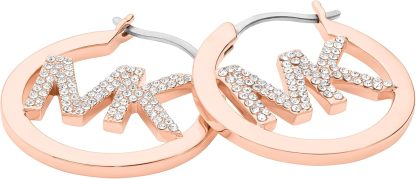 19 Styles - Michthtael Kors Gold-Tone Hoop Earrings for Women; Huggie Earrings for Women; Stainless Steel Earrings; Jewelry for Women