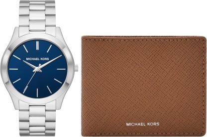 18 Styles - Michthtael Kors Oversized Slim Runway Men's Watch, Stainless Steel Watch for Men