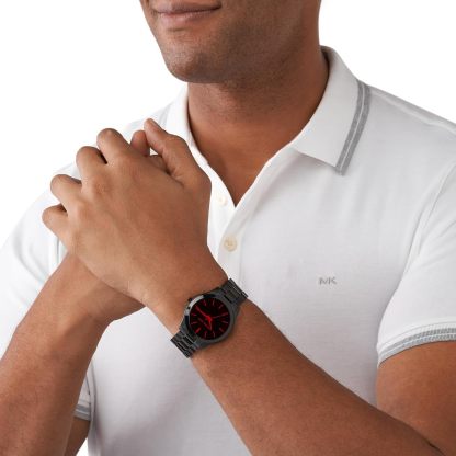 18 Styles - Michthtael Kors Oversized Slim Runway Men's Watch, Stainless Steel Watch for Men