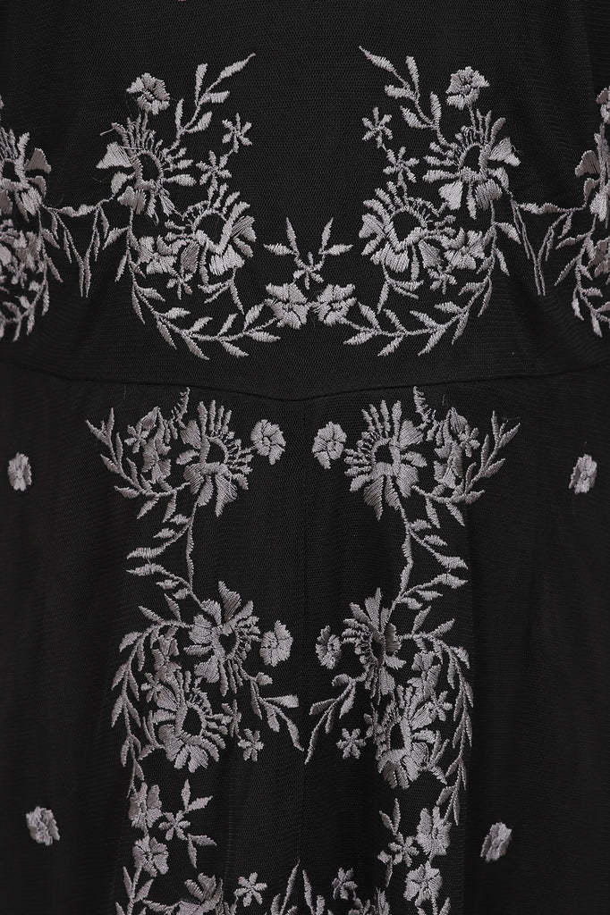 Embroidered Hanky Hem Dress