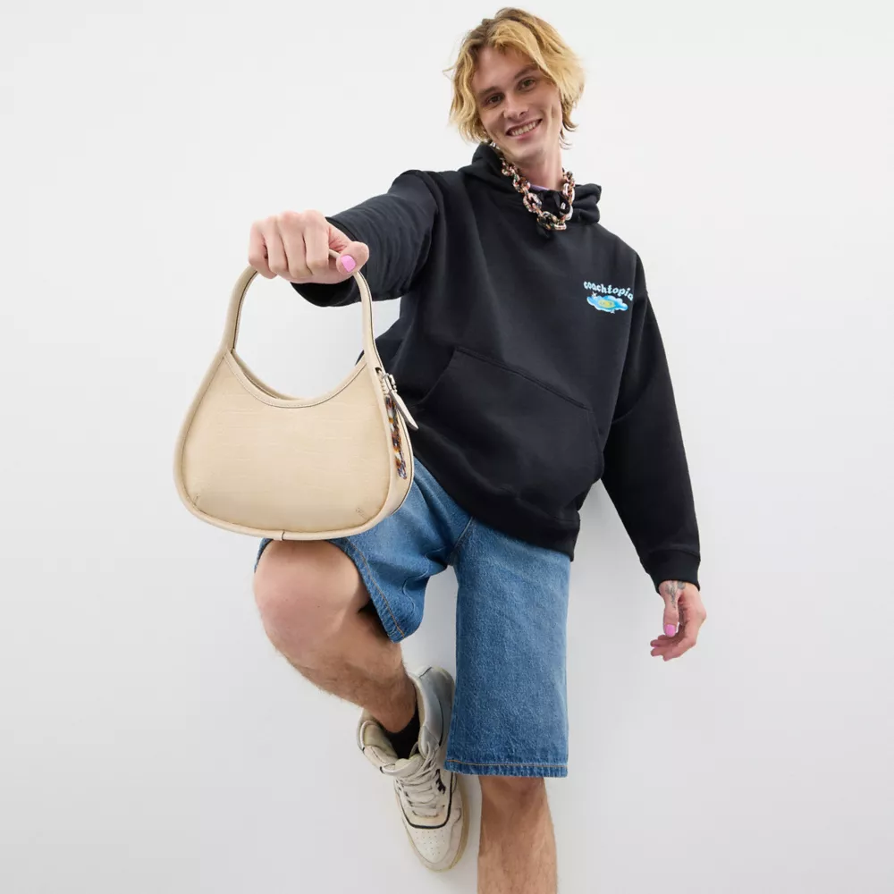 Ergo Bag In Croc Embossed Coathtchtopia Leather