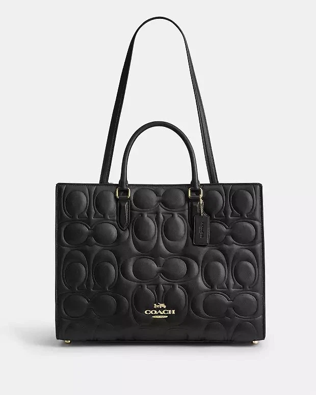 Maggie Tote Bag In Signature Leather CY672- New