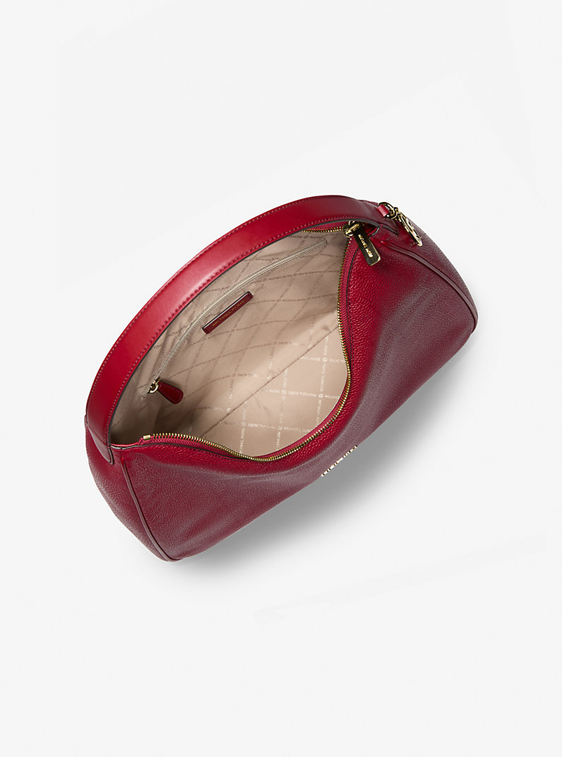 Nayla Medium Pebbled Leather Shoulder Bag 5 out of 5 Customer Rating