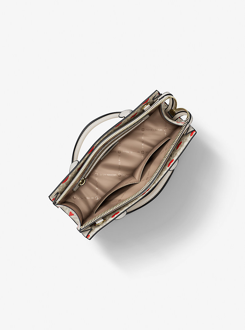 Sheila Small Embellished Signature Logo Satchel 4.4 out of 5 Customer Rating 4.4 out of 5 stars, average rating value. Read 8 Reviews. Same page link.