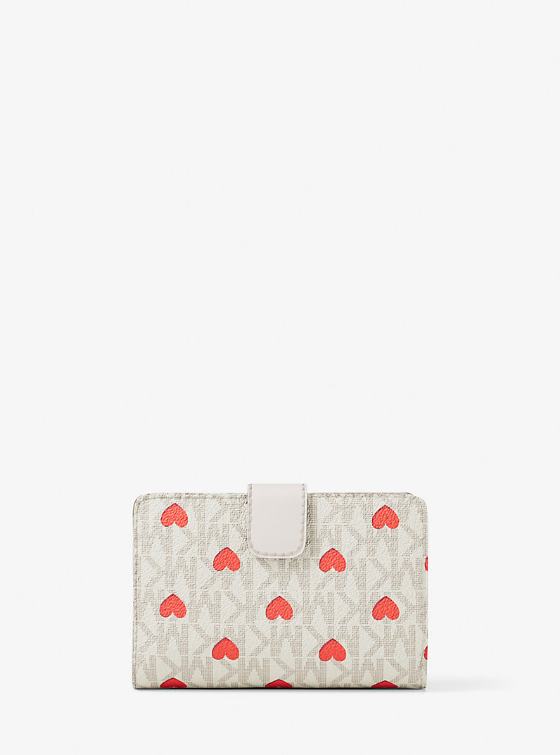 [Copy]MICHAEL KORS Harrison Saffiano Leather Billfold Wallet With Coin Pocket Black 36S4LHRF3L