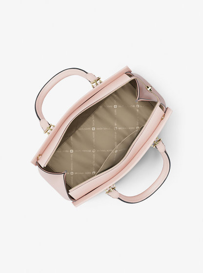 Marilyn Medium Saffiano Leather Satchel