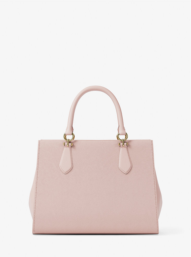 Marilyn Medium Saffiano Leather Satchel