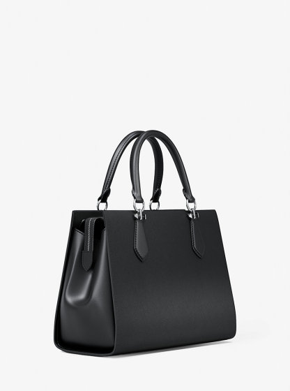 Marilyn Medium Saffiano Leather Satchel