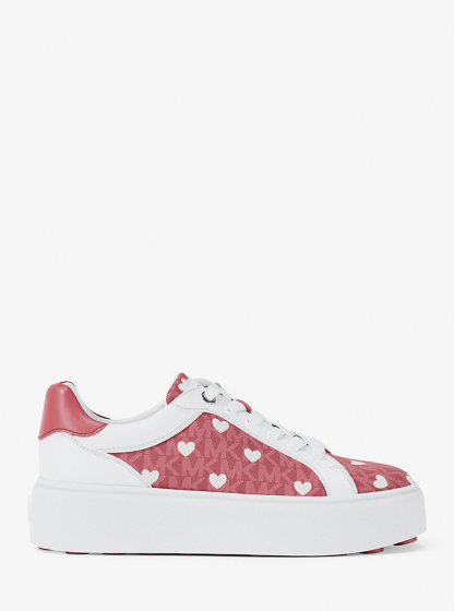 Romey Printed Signature Logo Platform Sneaker