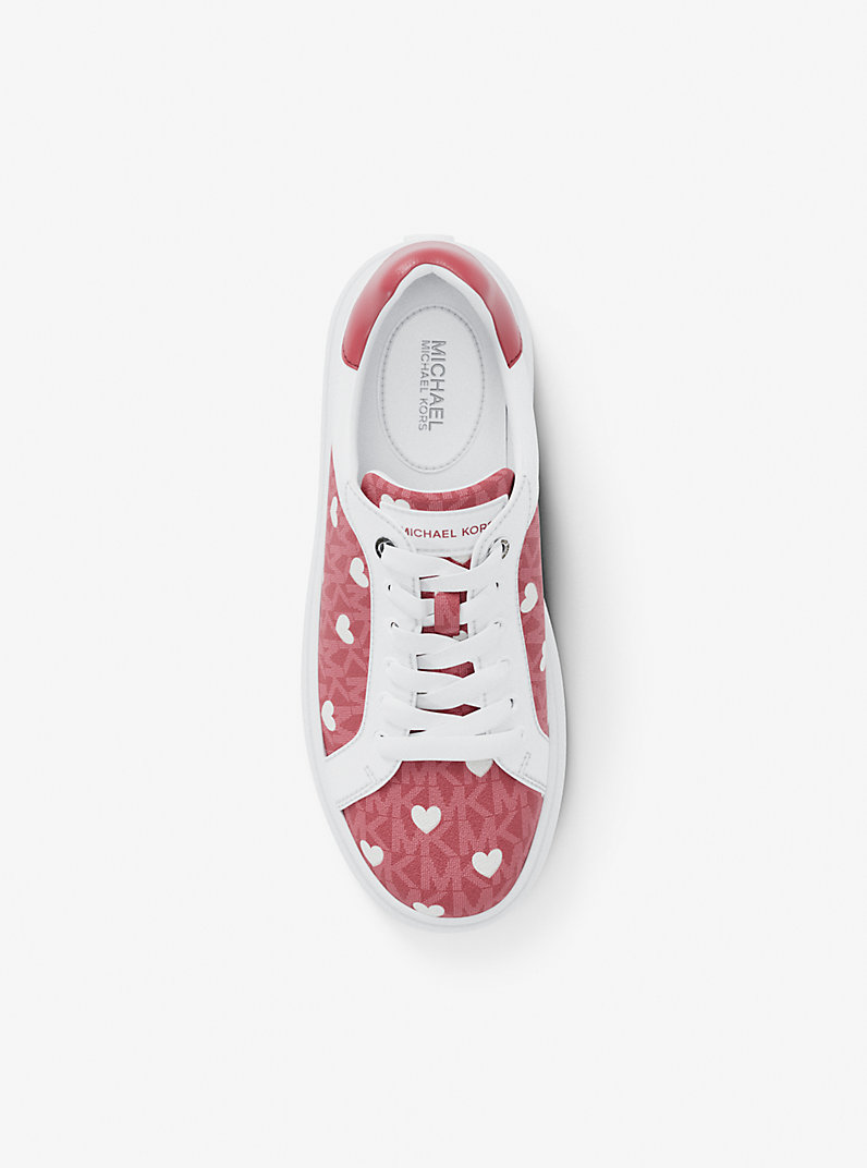 Romey Printed Signature Logo Platform Sneaker
