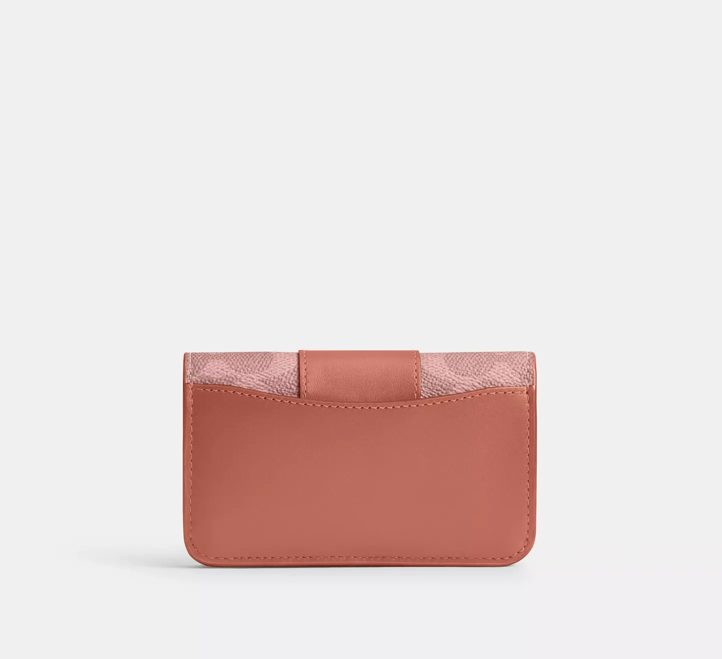 Essential Slim Card Case In Signature Canvas