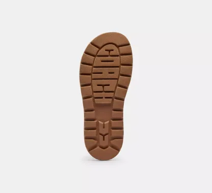Brynn Slide Sandal In Crystal Signature Jacquard