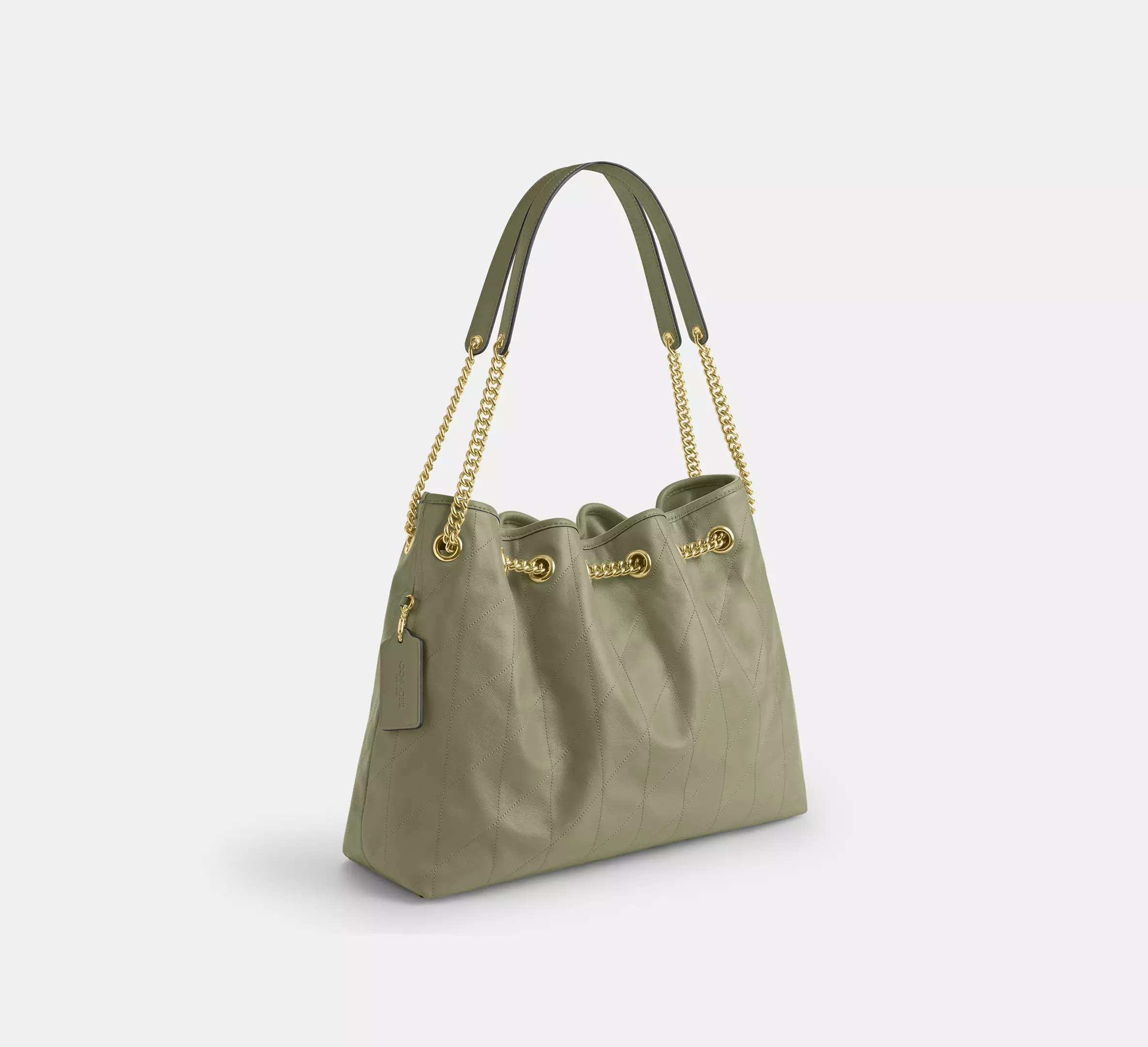 Evelyn Shoulder Bag With Quilting