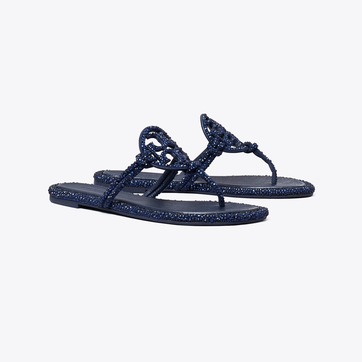 MILLER CRYSTAL KNOTTED SANDAL