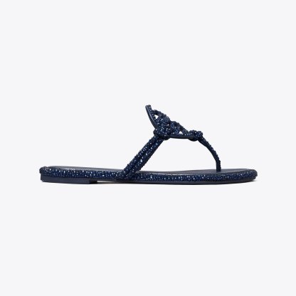 MILLER CRYSTAL KNOTTED SANDAL