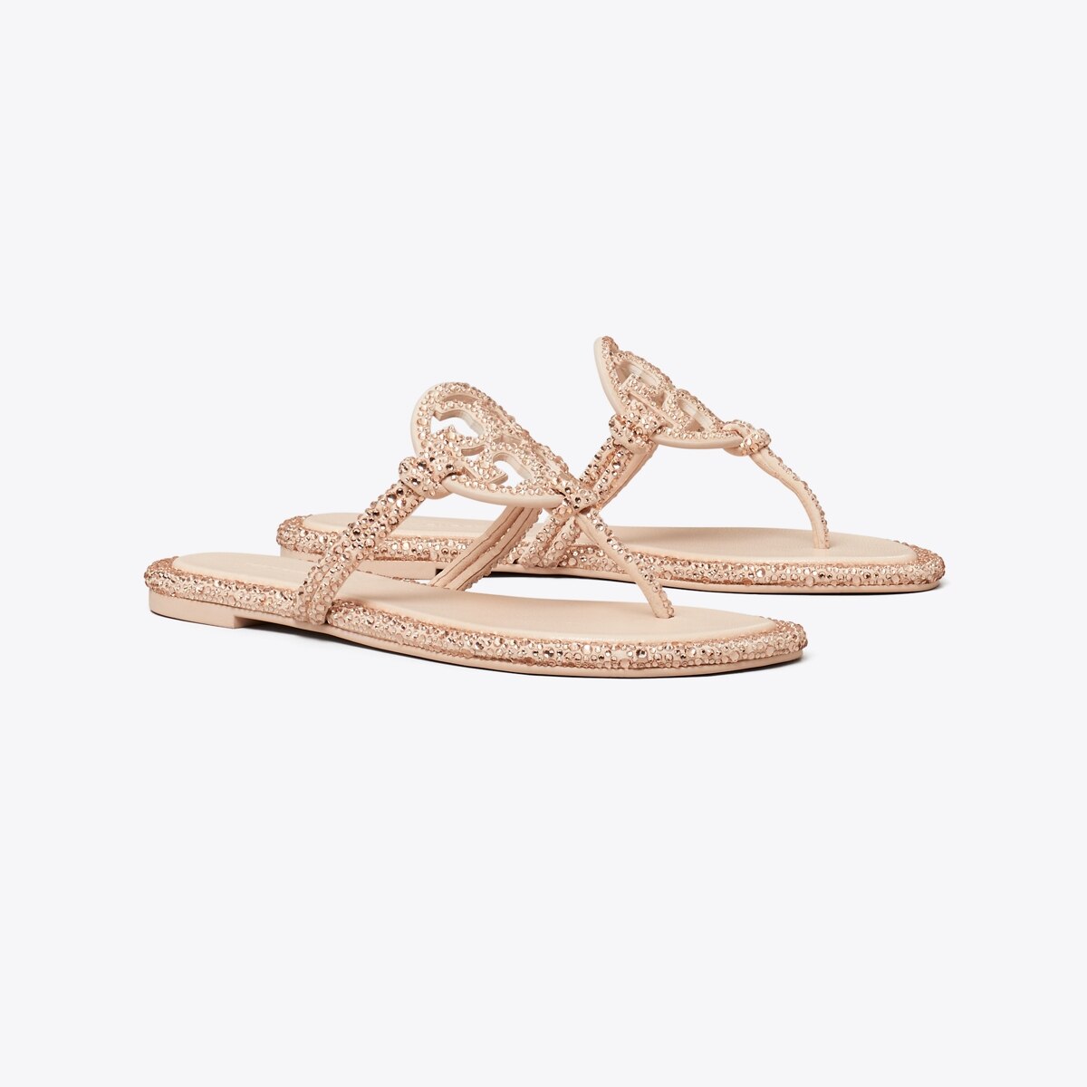 MILLER CRYSTAL KNOTTED SANDAL