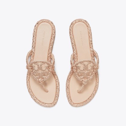 MILLER CRYSTAL KNOTTED SANDAL