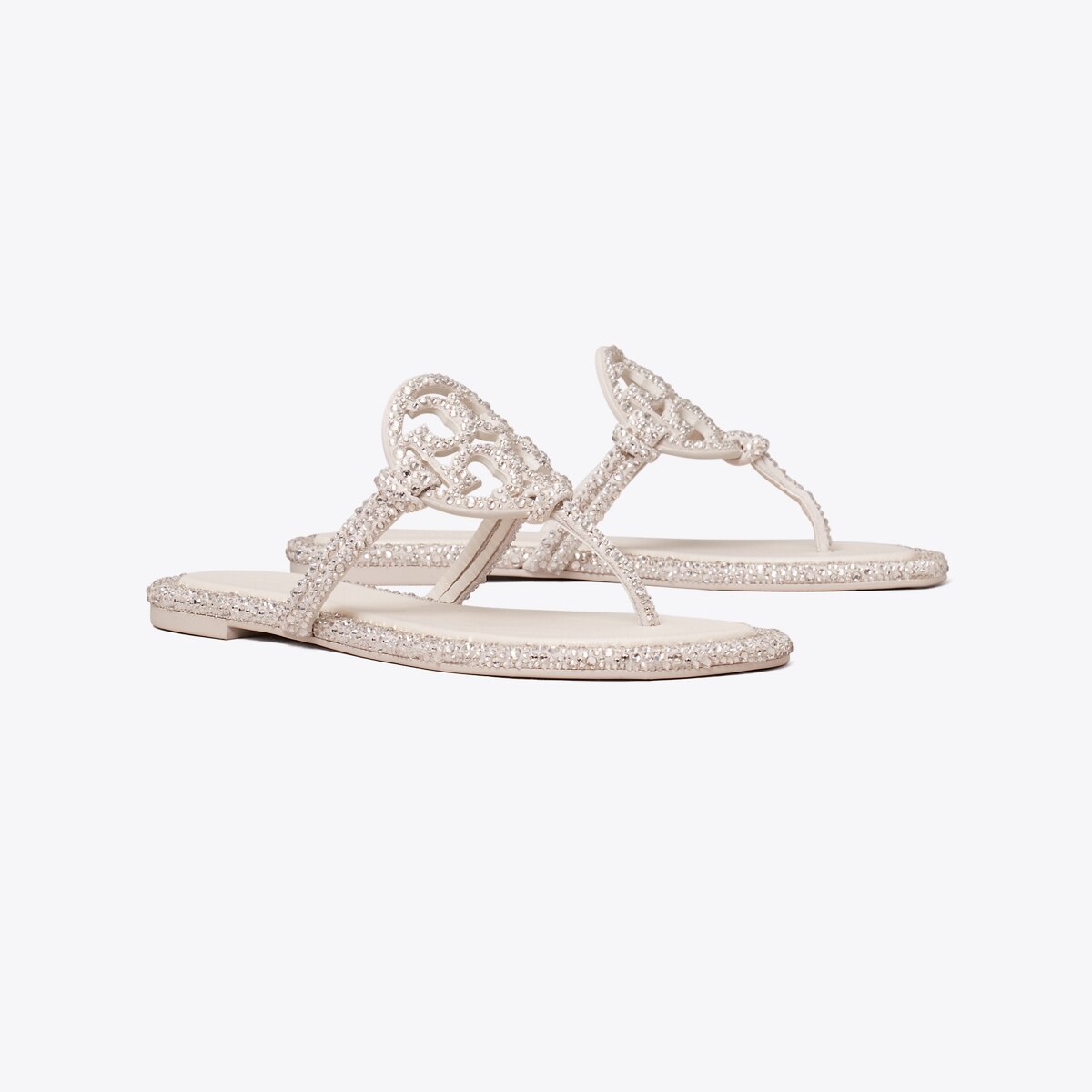MILLER CRYSTAL KNOTTED SANDAL
