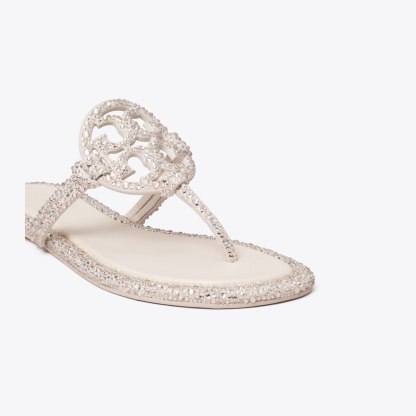 MILLER CRYSTAL KNOTTED SANDAL