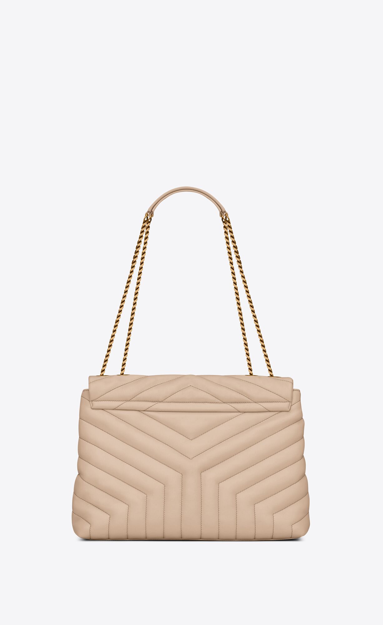 MEDIUM LOULOU IN QUILTED LEATHER