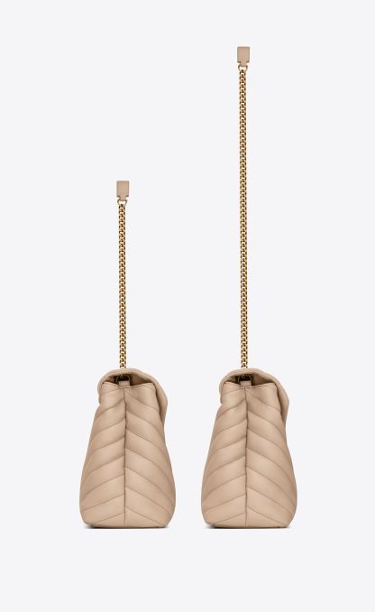 MEDIUM LOULOU IN QUILTED LEATHER