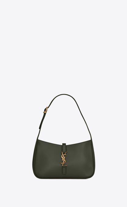 LE 5  7 IN SMOOTH LEATHER-VERT FONCE