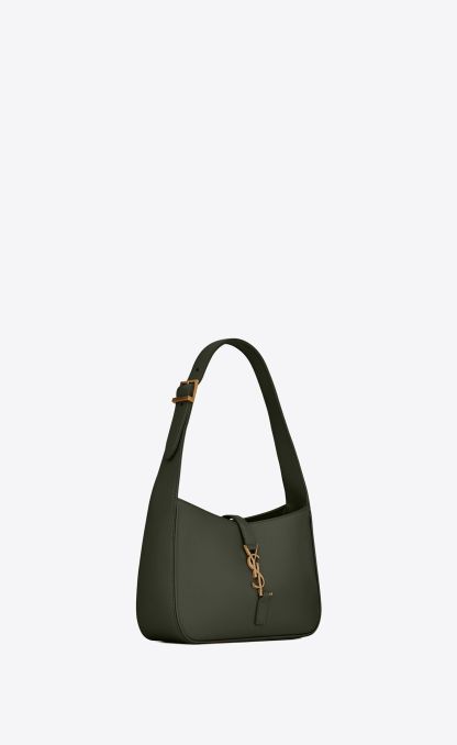 LE 5  7 IN SMOOTH LEATHER-VERT FONCE