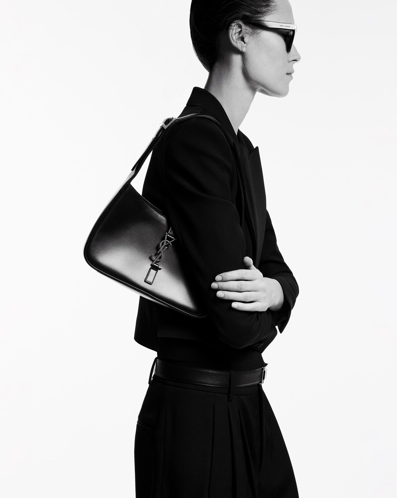 LE 5 7 IN SMOOTH LEATHER-NOIR