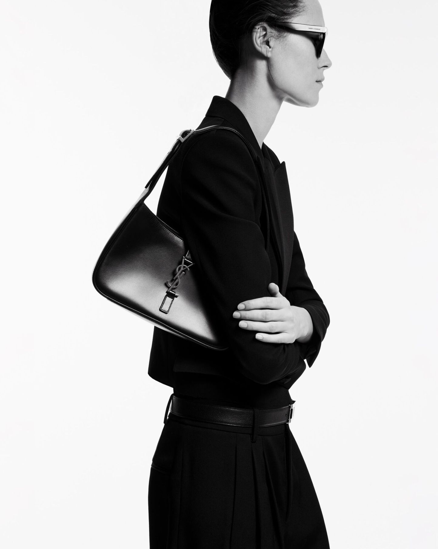 LE 5 7 IN SMOOTH LEATHER-NOIR