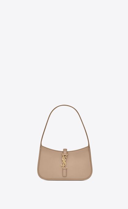 LE 5  7 MINI IN SMOOTH LEATHER-ROSY SAND