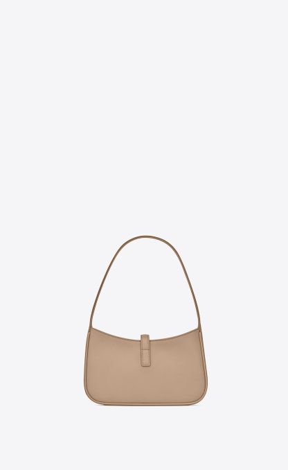 LE 5  7 MINI IN SMOOTH LEATHER-ROSY SAND