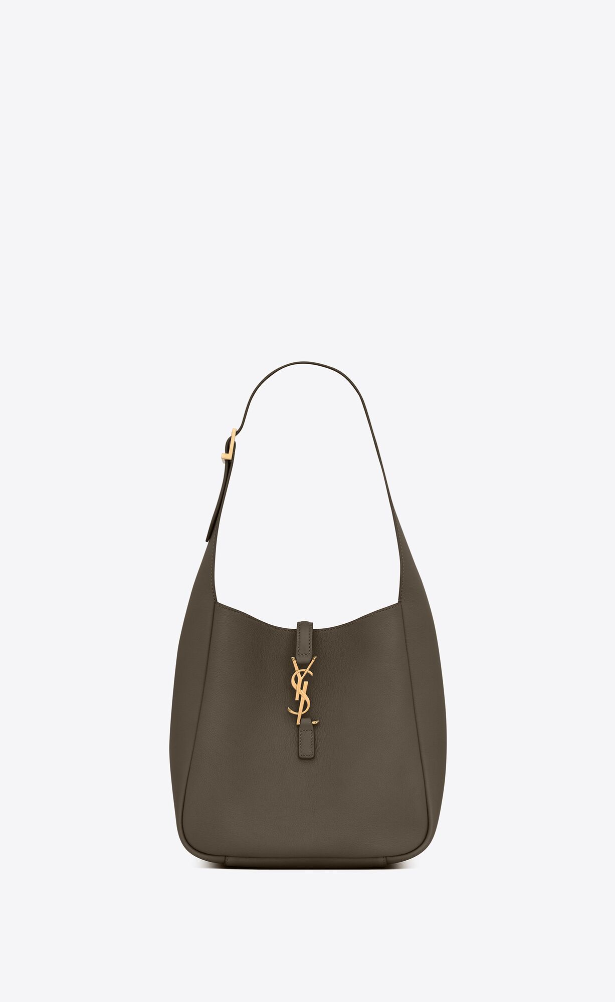 SMALL LE 5  7 SUPPLE IN SMOOTH LEATHER-GREY