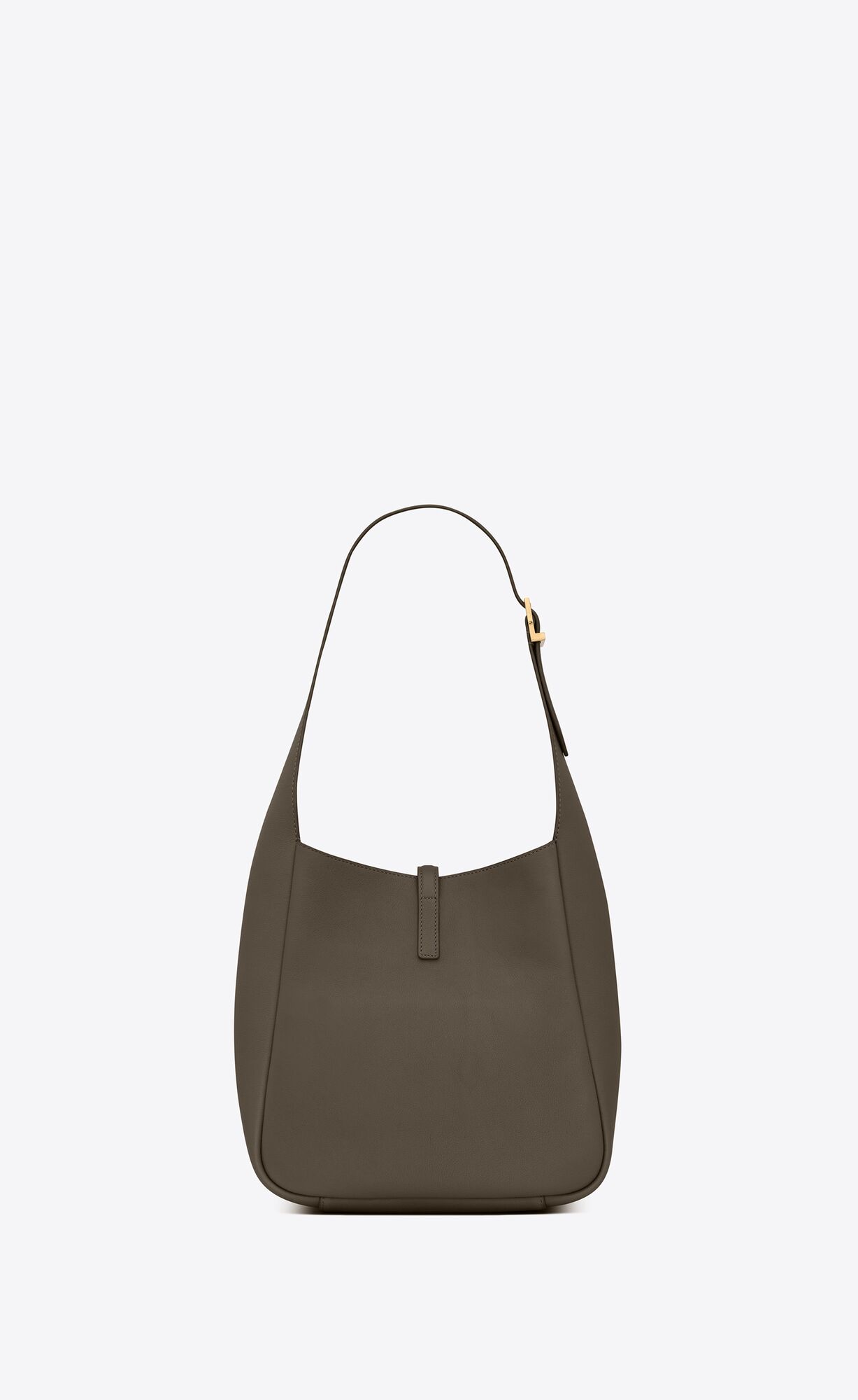 SMALL LE 5  7 SUPPLE IN SMOOTH LEATHER-GREY
