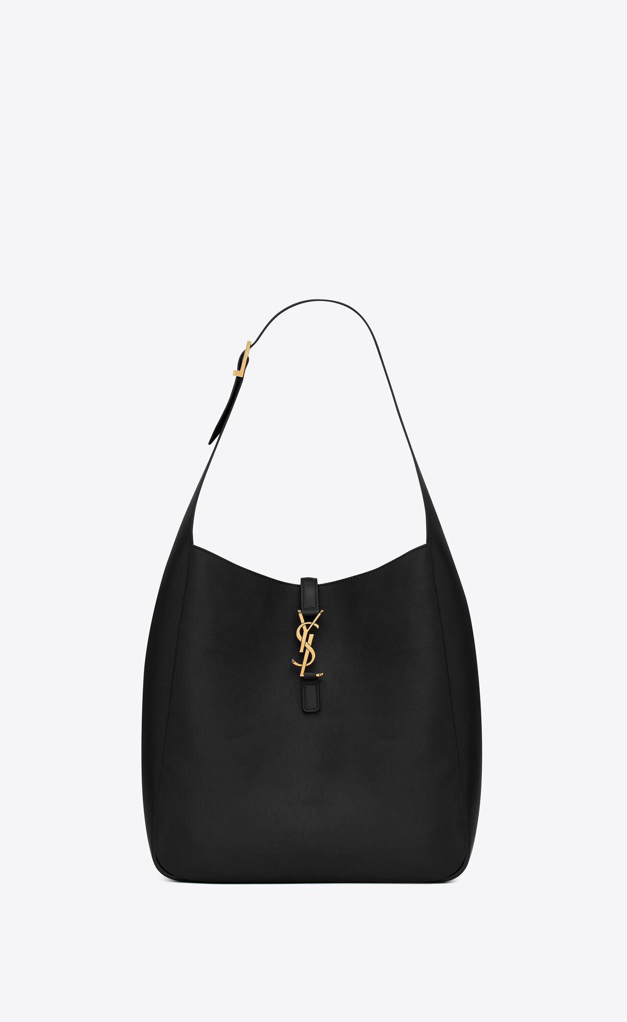 LARGE LE 5  7 SUPPLE IN SMOOTH LEATHER-BLACK